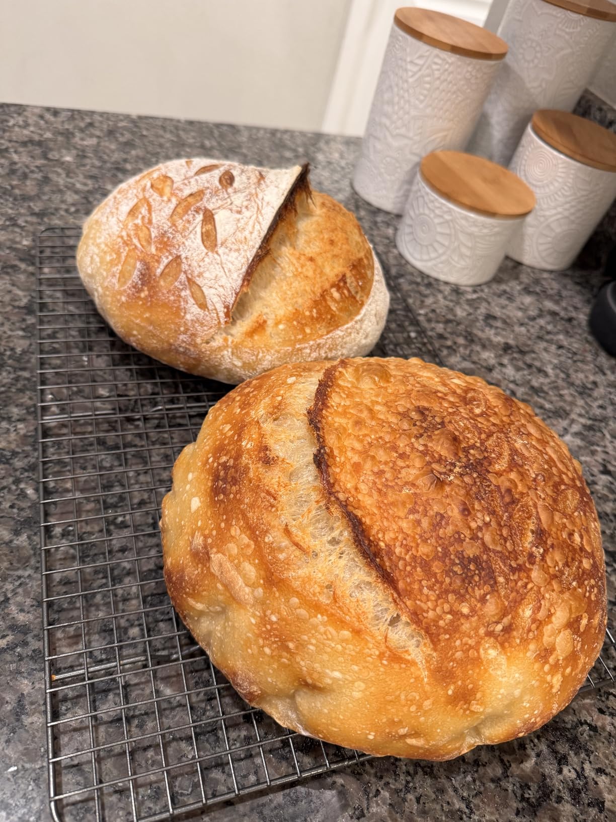 Dimpola Banneton Bread Proofing Basket - 9 inch Banneton Basket Set of 2 Sourdough Proofing Basket Round Proofing Bowls Handmade Rattan Baskets and Liners customer photo 1