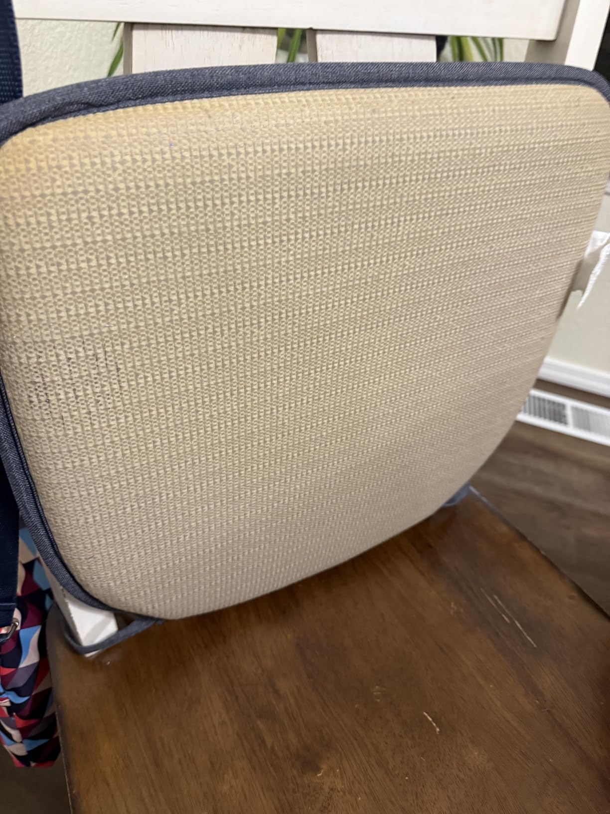 TushGuard Chair Cushions for Dining Chairs Set of 4, Soft Seat Cushions for Kitchen Chairs, Non-Slip Bottom with Ties, Comfortable Everyday Chair Pads, Grey customer photo 1