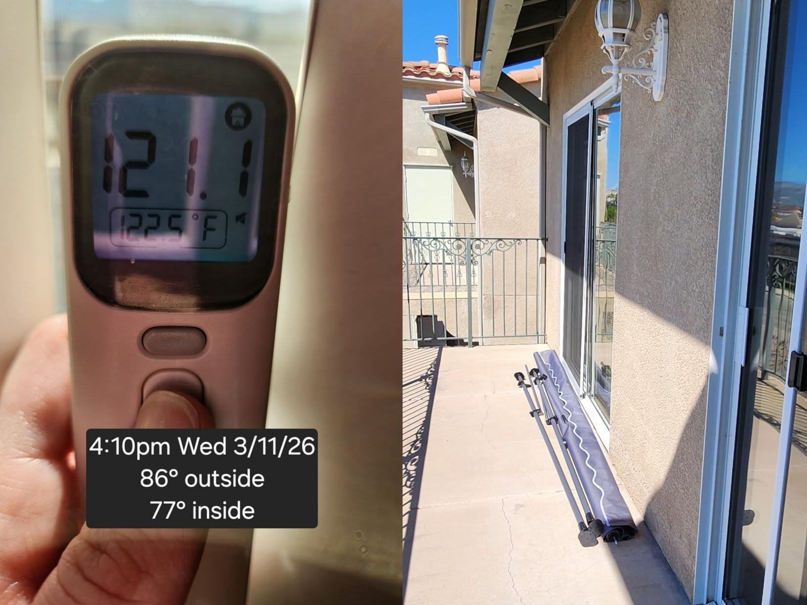 VEVOR Manual Retractable Awning, 78