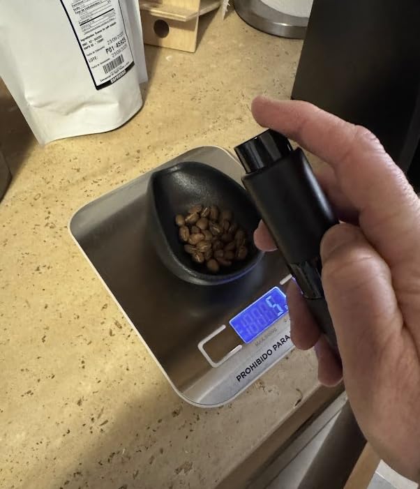 Coffee Bean Dosing Cup with 20ML Spray Bottle, Coffee Measuring Cups & Espresso Bean Spritzer Kit customer photo 1