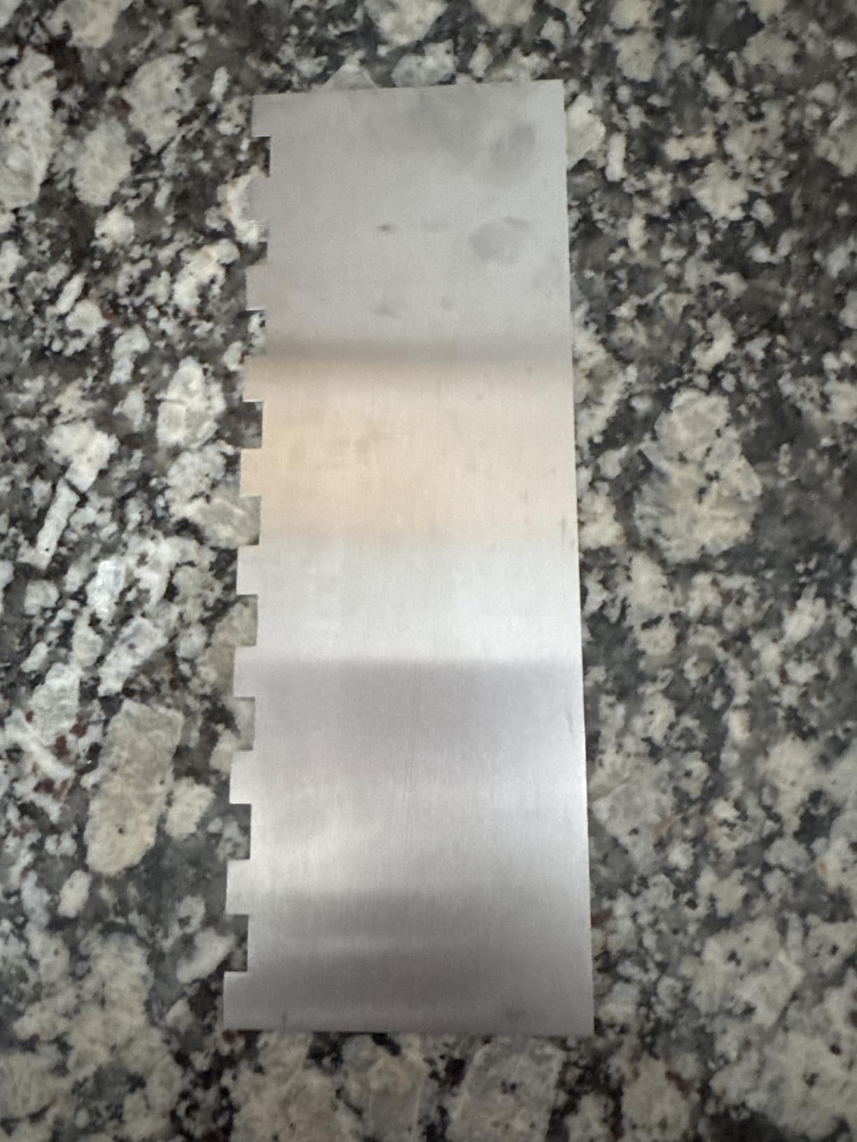 9 Inch Stainless Steel Cake Scraper, Cream Cake Scraper Sided Patterned Edge Stripe Edge Smoother Scraper Cake Smoother Frosting Scraper Cake Decorating Comb for Mousse Butter Cream customer photo 2