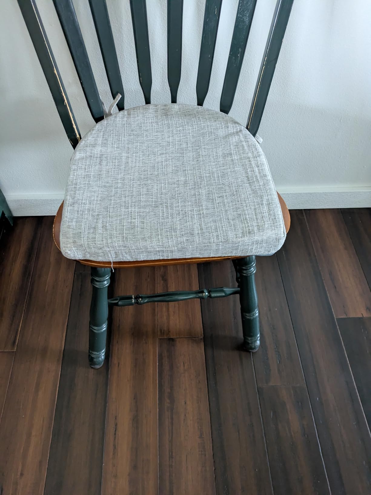 Chair Cushions for Dining Chairs with Ties and Removable Cover, Dining Kitchen Chair Pads with Non-Slip Bottom, High-Resilience Indoor Seat Cushions, 16