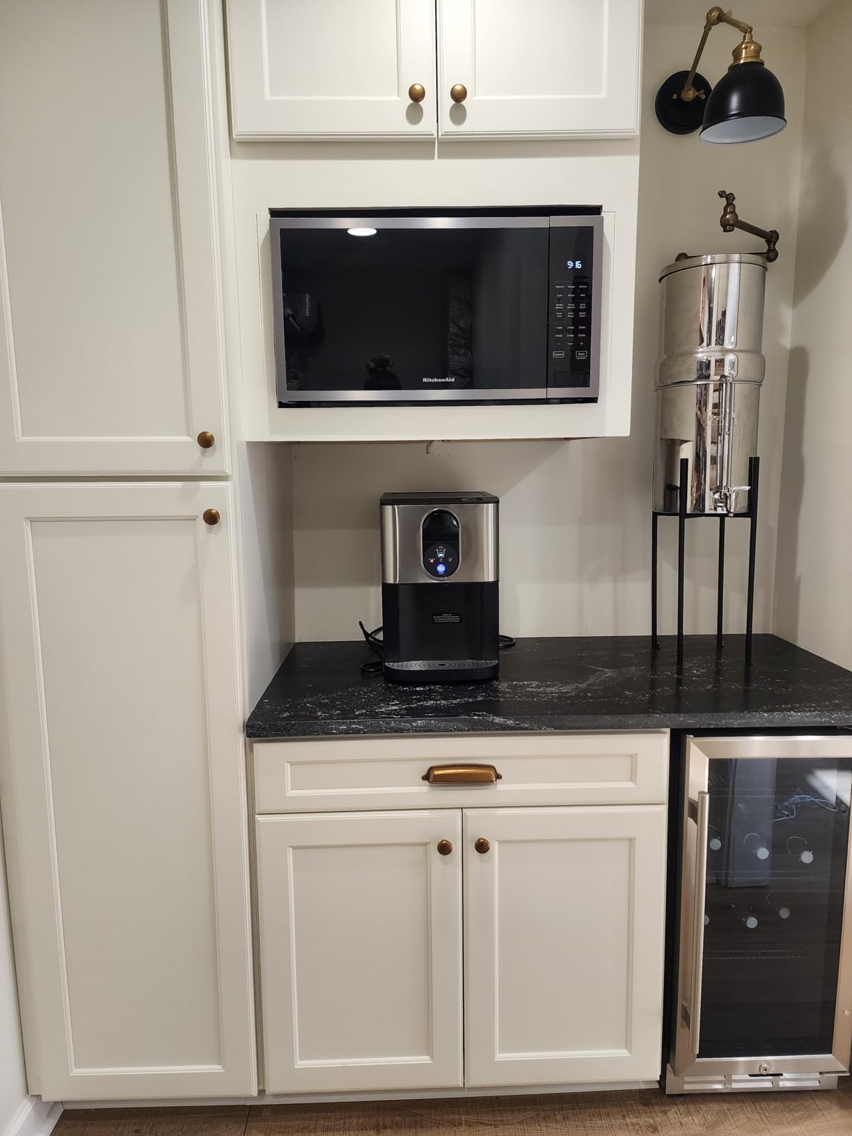 15 Inch Beverage Refrigerator Under Counter - 126 Cans Beverage Fridge with Glass Door for Beer Wine Soda - Built-in or Freestanding Wine Cooler with Safety Lock for Home Kitchen Bar customer photo 2