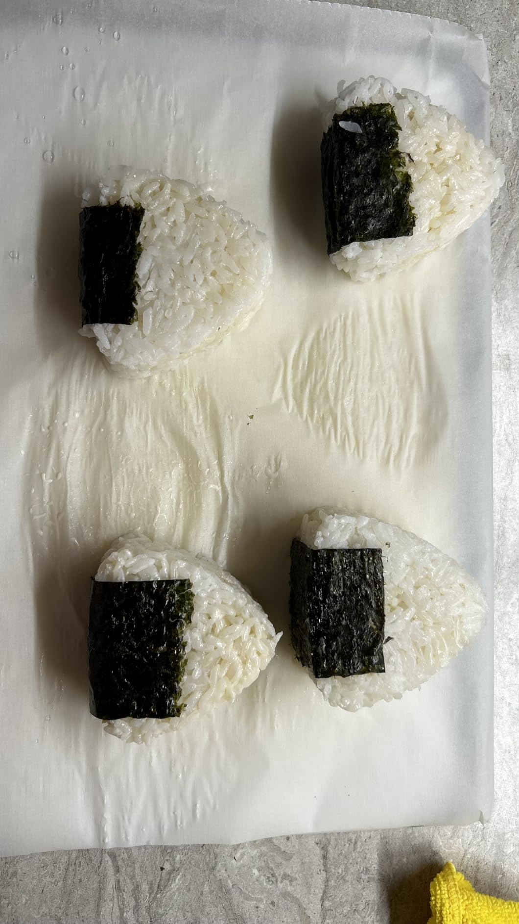 2PCS Clear Onigiri Rice Ball Mold Makers, Triangle Rice Ball Mold Maker, Sushi press Mold for Kid Lunch Bento, Non-stick, BPA-Free customer photo 1
