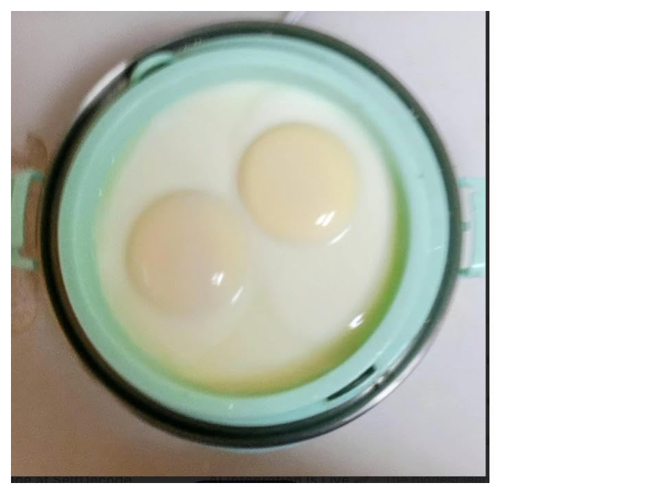 Dash Rapid Egg Cooker - Boiler, Poacher & Steamer - Includes Measuring & Recipe Guide - Dishwasher Safe - BPA Free - Holds 7 Eggs, Aqua customer photo 1