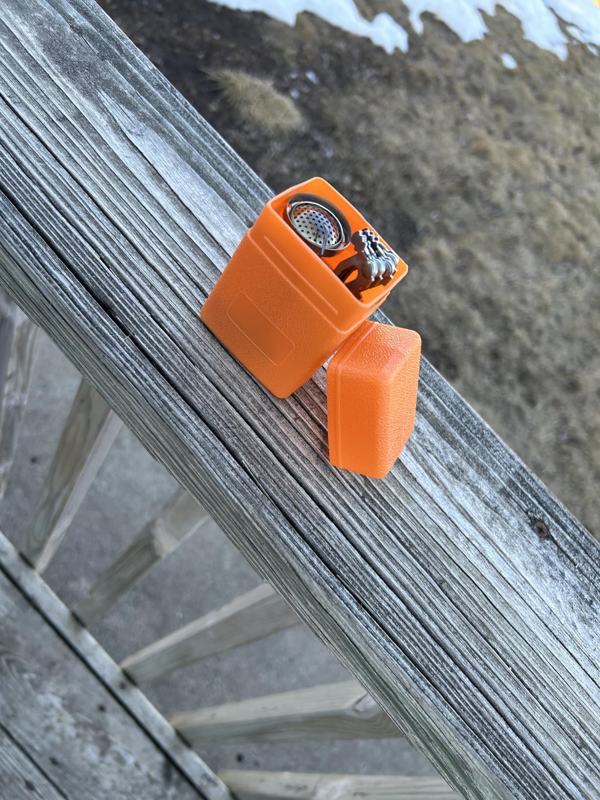 Portable Camping Stove Backpacking Stove, Specialized Camping Stove with Piezo Ignition Stable Support Wind-Resistance, Camp Stove for Camping Hiking&Outdoor Adventure Cooking customer photo 1
