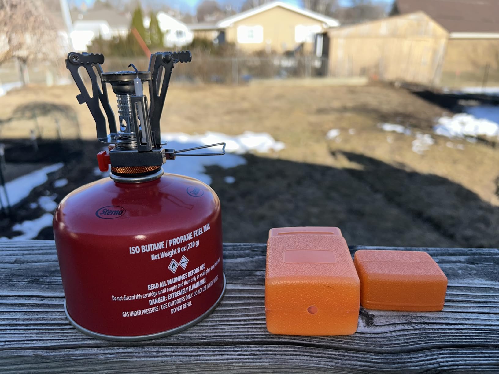 Portable Camping Stove Backpacking Stove, Specialized Camping Stove with Piezo Ignition Stable Support Wind-Resistance, Camp Stove for Camping Hiking&Outdoor Adventure Cooking customer photo 2