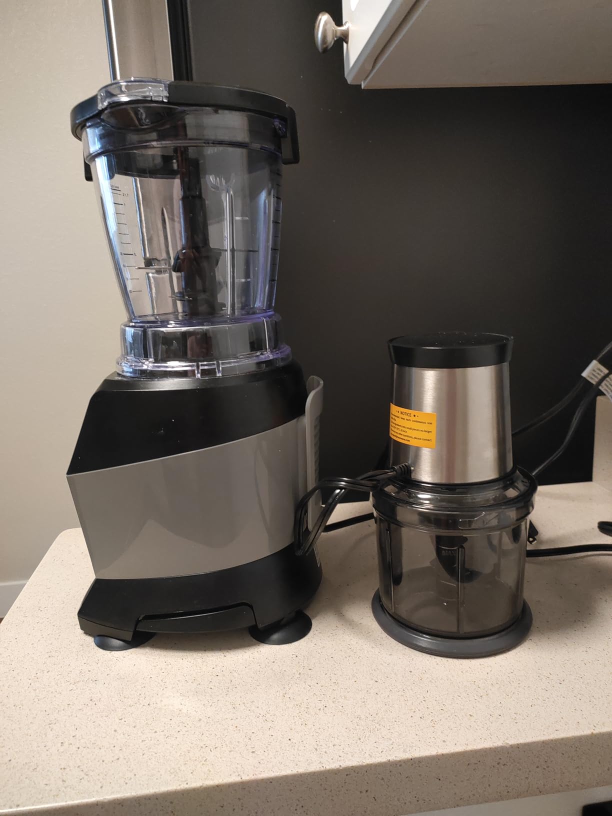 Food Processor 4 Cup, Electric Food Chopper, Meat Grinder with 2 Bowls, 2 Speed & 4 Blades customer photo 2