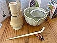 Artcome Japanese Matcha Set, Matcha Bowl with Pouring Spout, Matcha Whisk, Tea Scoop, Whisk Holder, Handmade Matcha Ceremony Kit For Japanese Tea Ceremony customer photo 2