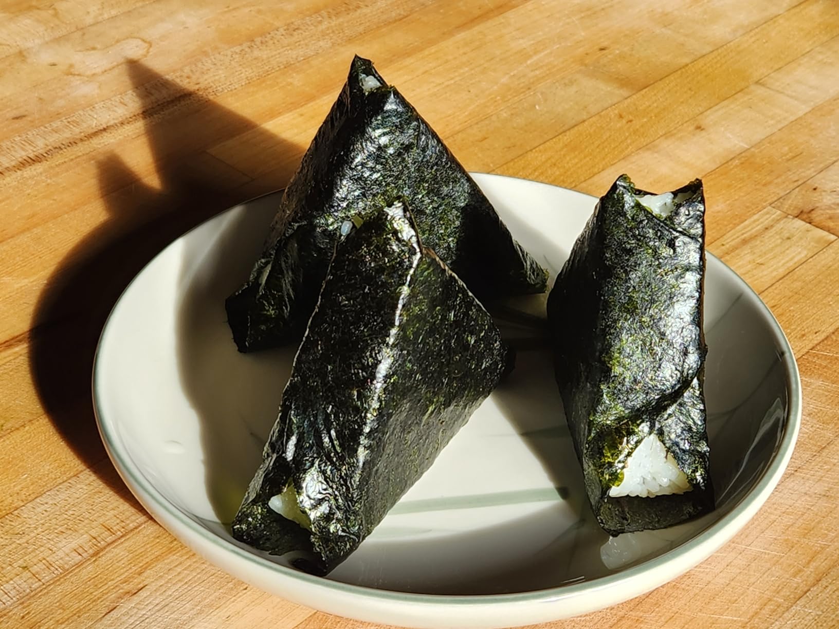 Onigiri Mold Triangle, 2 Pack Large Rice Ball Mold Sushi Makers, Japanese Rice Cooker Kit for Lunch Bento customer photo 1