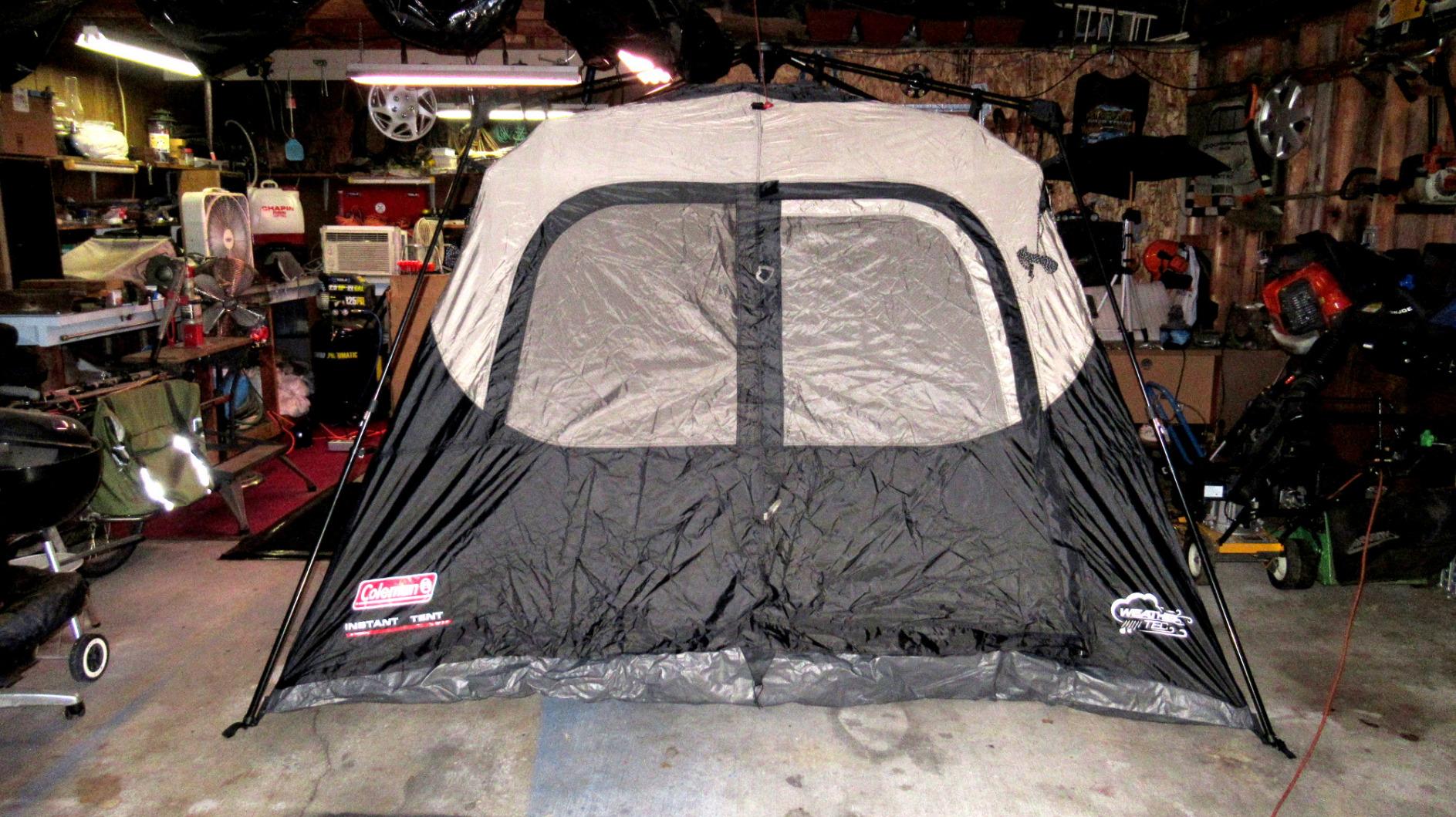 Coleman 4/6/8/10 Person Instant Camping Tent with 1-Minute Setup, Large Family Tent with Pre-Attached Poles, Air Vent, & Carry Bag customer photo 1