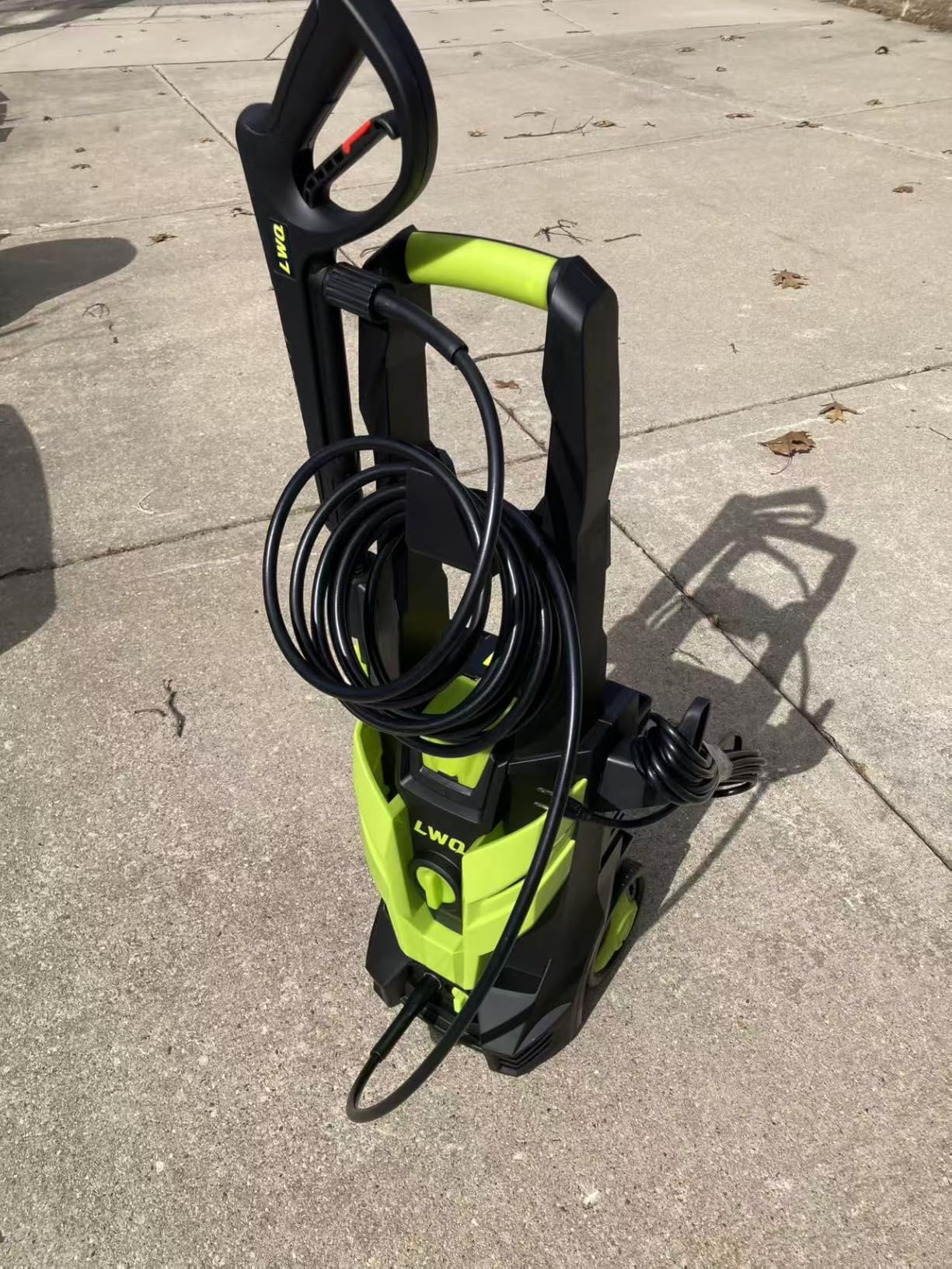 Pressure Washer, Portable Power Washer, 4 Quick Connect Nozzles, High Pressure Cleaning Machine for Car Fence Driveway Patio Washing and More customer photo 1