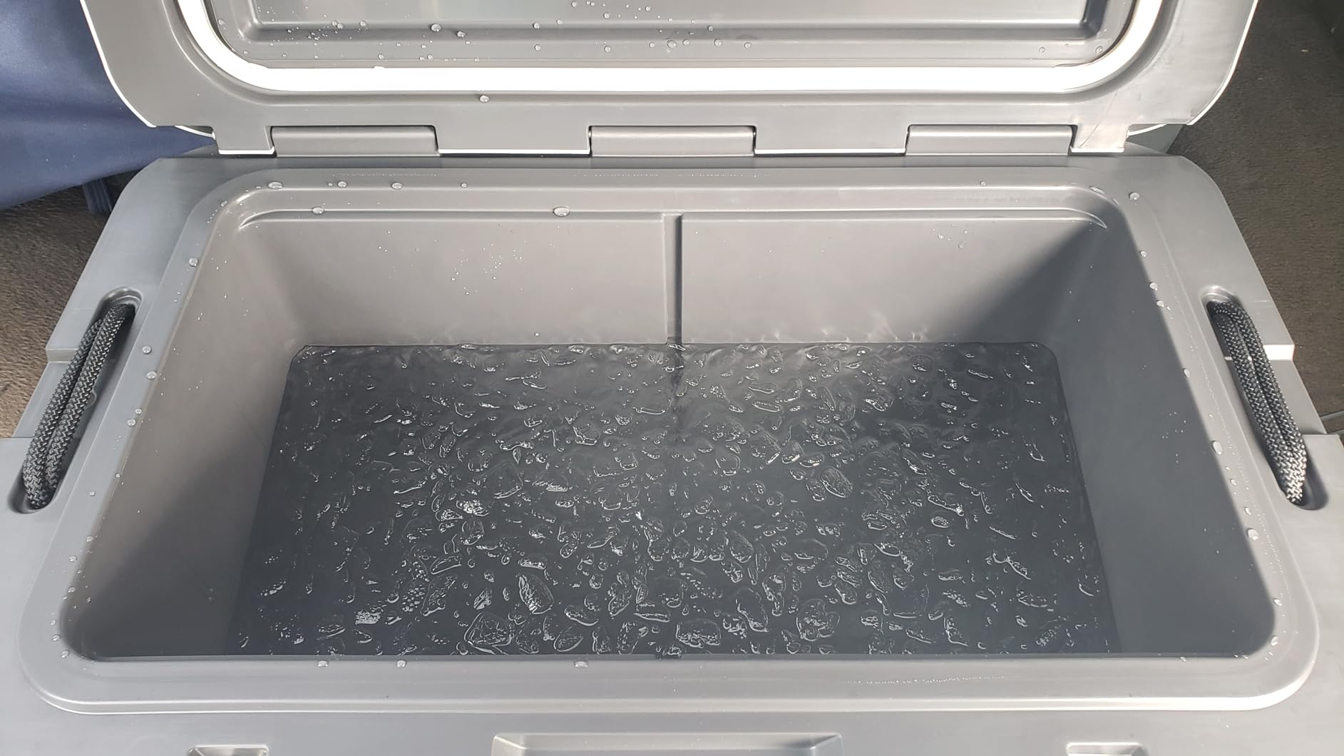 ENGEL 60 QT Ultra-Light Injection Molded Cooler - Ice Chest Keeps Ice up to 7 Days - Large Cooler Includes Wire Basket, Divider and Built-in Bottle Opener customer photo 2
