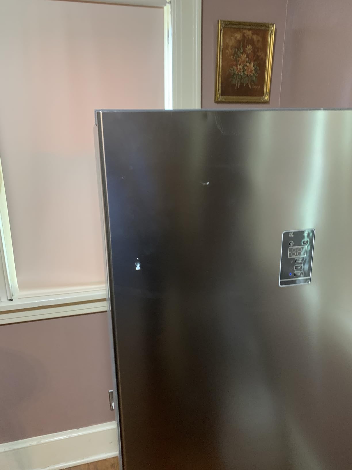 Newair Upright Freezer | 13.8 Cu. Ft., Garage-Ready Stand Up Freezer with Digital Controls, Auto Defrost, Fast Freeze Mode & LED Lighting | Stainless Steel customer photo 2