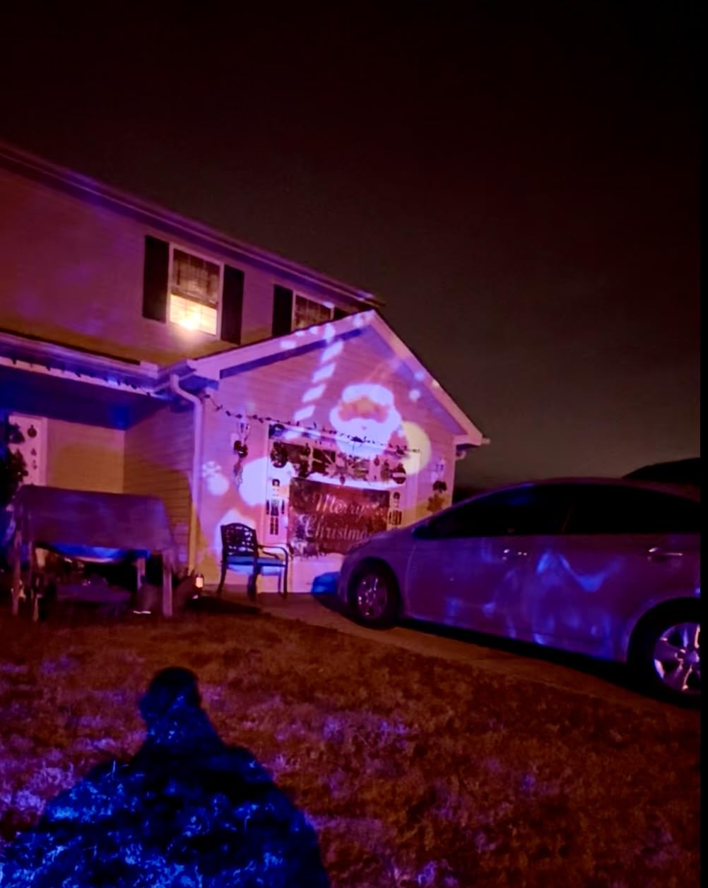 4-Large Pattern Halloween Christmas Projector Lights Outdoor, 29 Effects customer photo 2