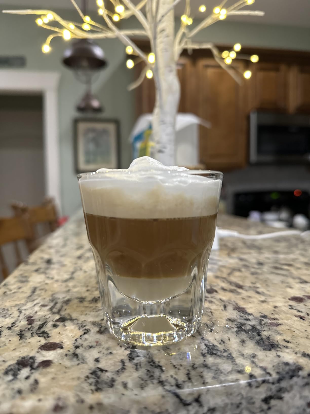Necessia Premium Cortado Glasses 4.5oz - Set of 2, Heat-Treated Tempered Glass, Elegant Espresso Cups, Durable Barista-Grade Coffee Glassware customer photo 1