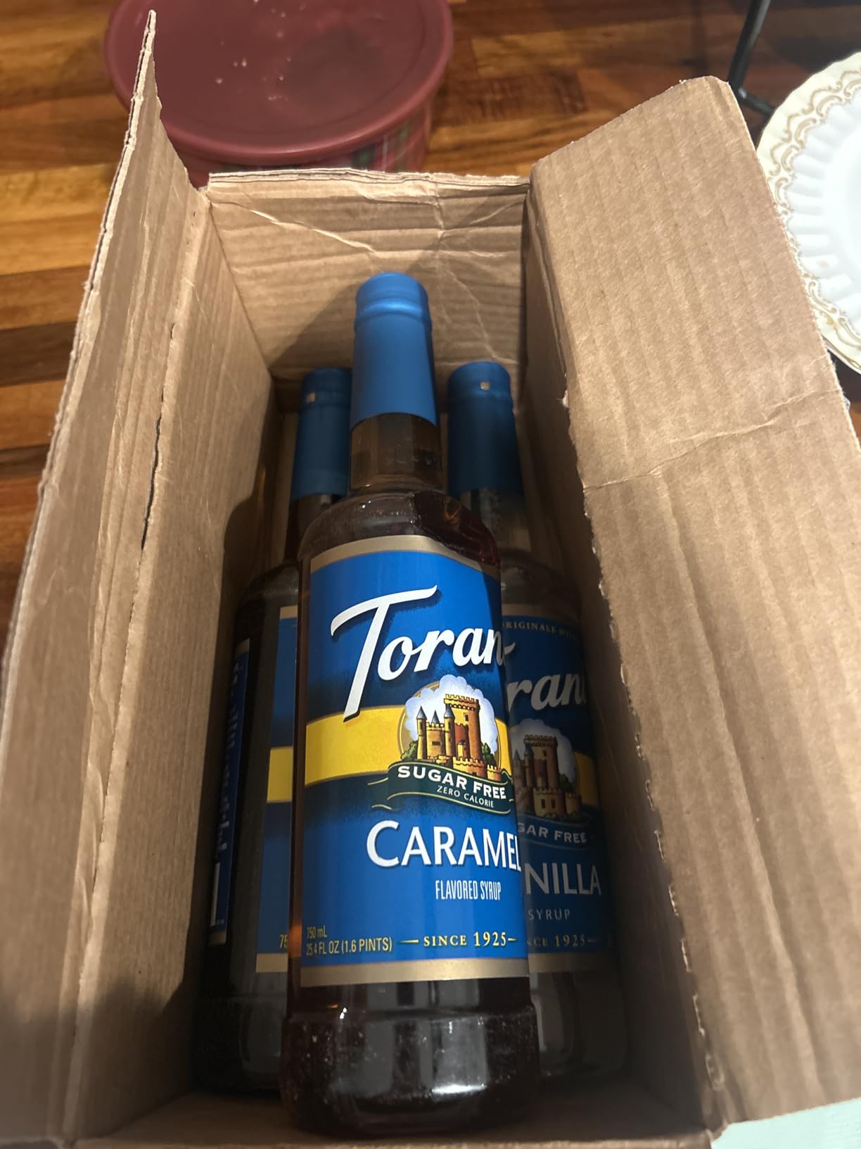 Torani Syrup Variety Packs, Sugar Free Coffee Favorites, 25.4 fl oz Bottle (Pack of 4) customer photo 2