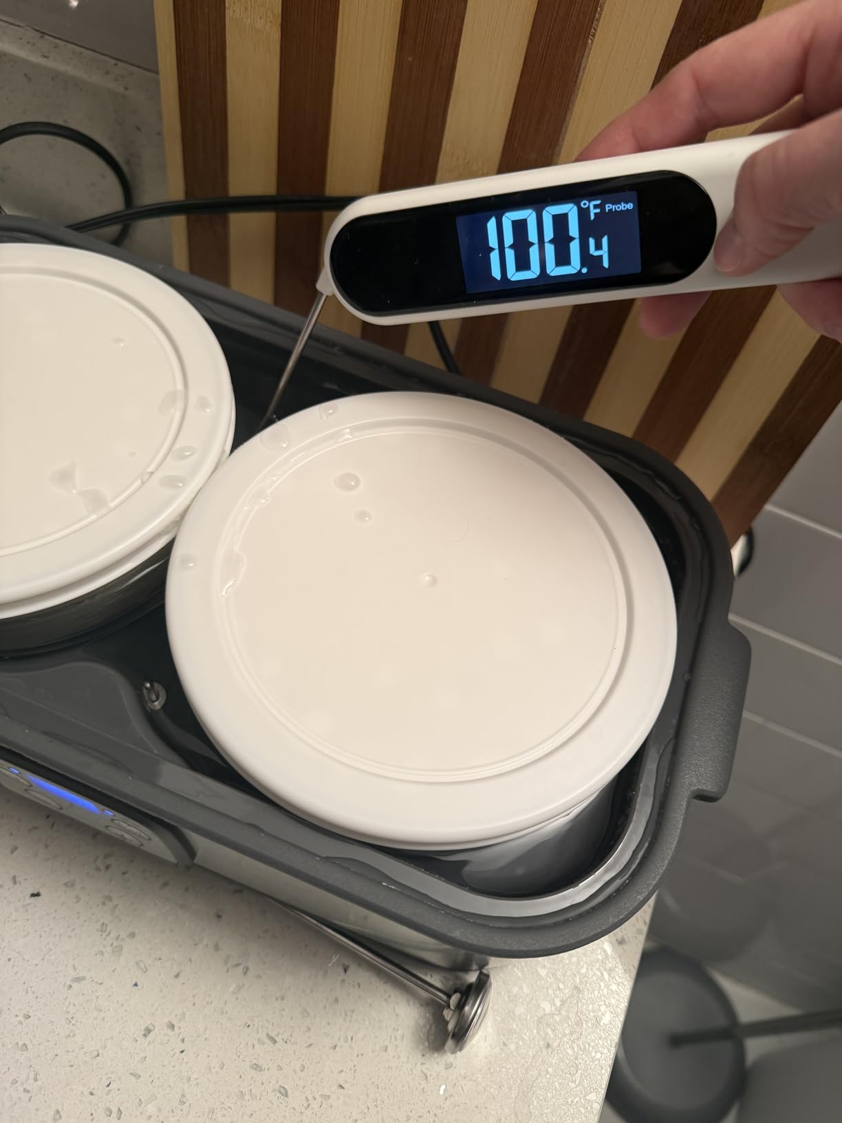 Ultimate Probiotic Yogurt Maker with Adjustable Time & Temp Control - Make Trillions of Live Probiotics with Two 1-Quart Containers for Larger Batches - Greek Yogurt Maker - ULTIMATE LIFETIME WARRANTY customer photo 2