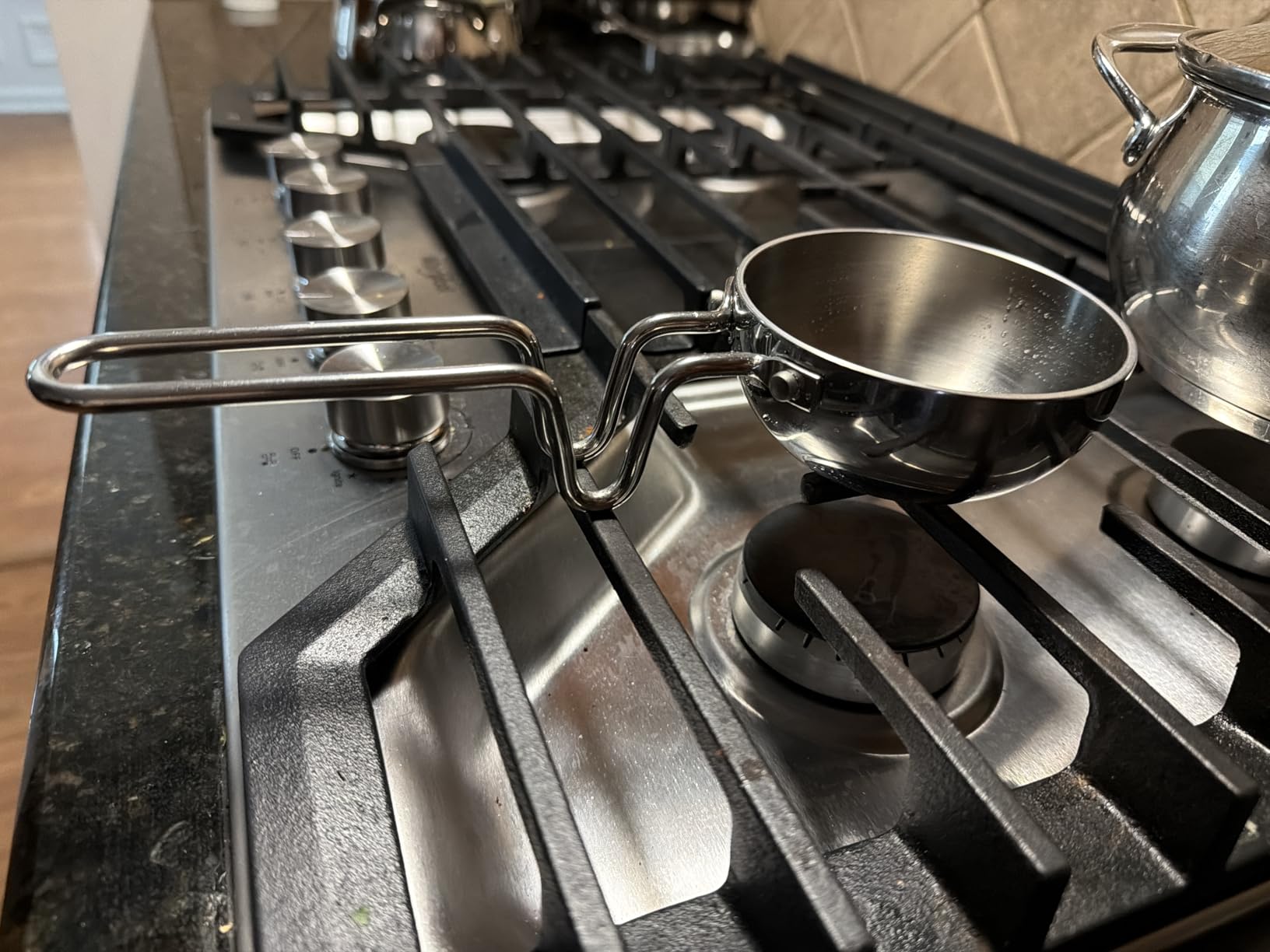 Tramontina Utsava 4-Inch Tri-Ply Clad Stainless Steel Tadka, Spice Heating Pan customer photo 1