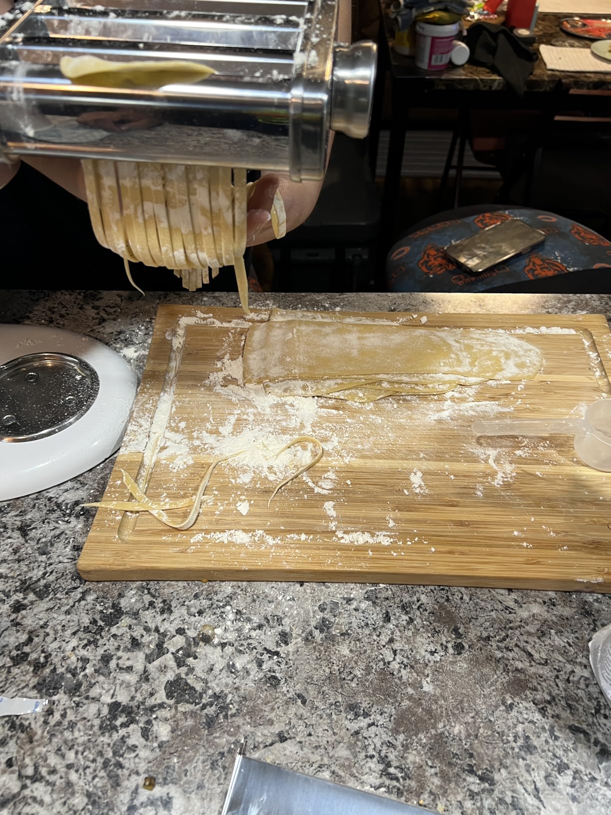 3 in 1 Pasta Attachment for KitchenAid Stand Mixer, All Metal Pasta Maker KitchenAid Attachment, Pasta Sheet Roller, Spaghetti Cutter, Fettuccine Cutter Maker Accessories and Cleaning Brush by Gvode customer photo 2
