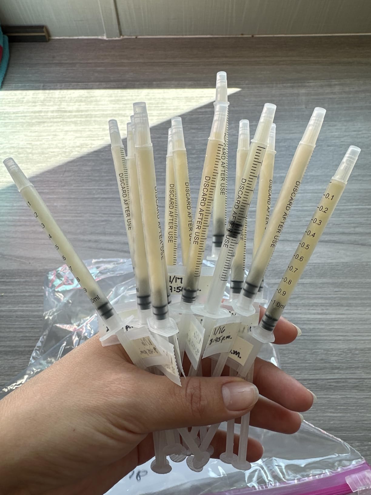 30 PCS 10ml Oral Syringe With Cap, Plastic Syringes without Needle for Medicine Dropper, Feeding Pets, Liquid Measuring, Handicrafts, Individually Sealed, Luer Slip customer photo 1