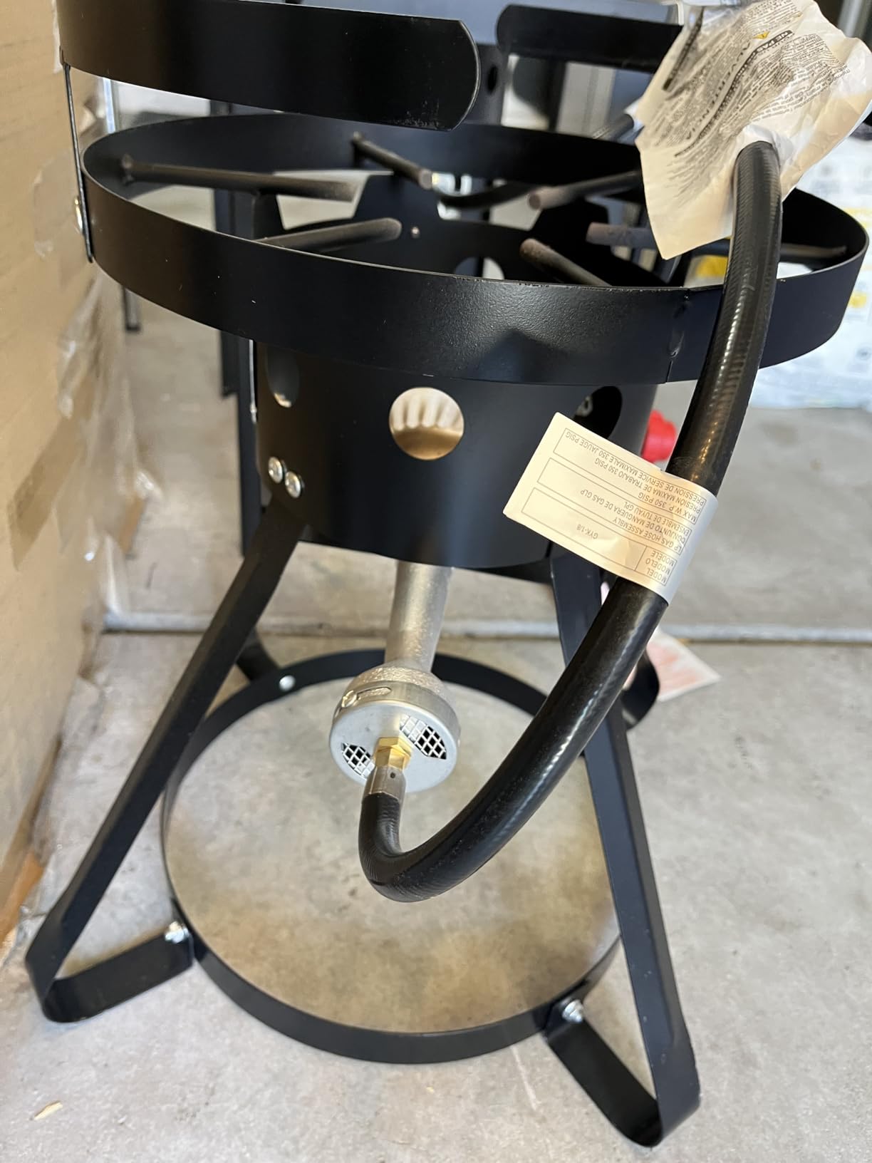 58,000 BTU Outdoor Fish Fryer with Baskets and Lid, 18 Qt. Propane Deep Fryer and 2 Inner Baskets, Ideal for Frying Fish, Chicken Wings, French Fries customer photo 2