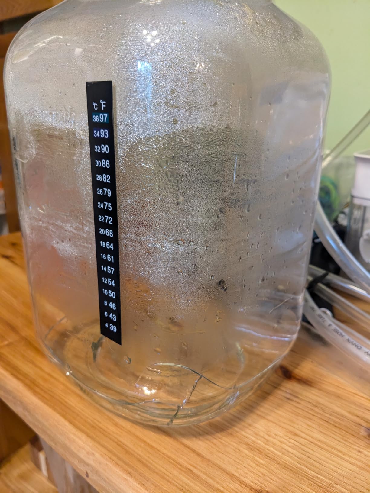 2 Pack Large Fermentation Jars, 1.5 Gallon Glass Jars with 100% Airtight Lid & 3 Airlocks, Large Mason Jars with Scale Line, Pickle Jar, Sourdough Starter Jar for Veggies, Sauerkraut, Kombucha customer photo 2