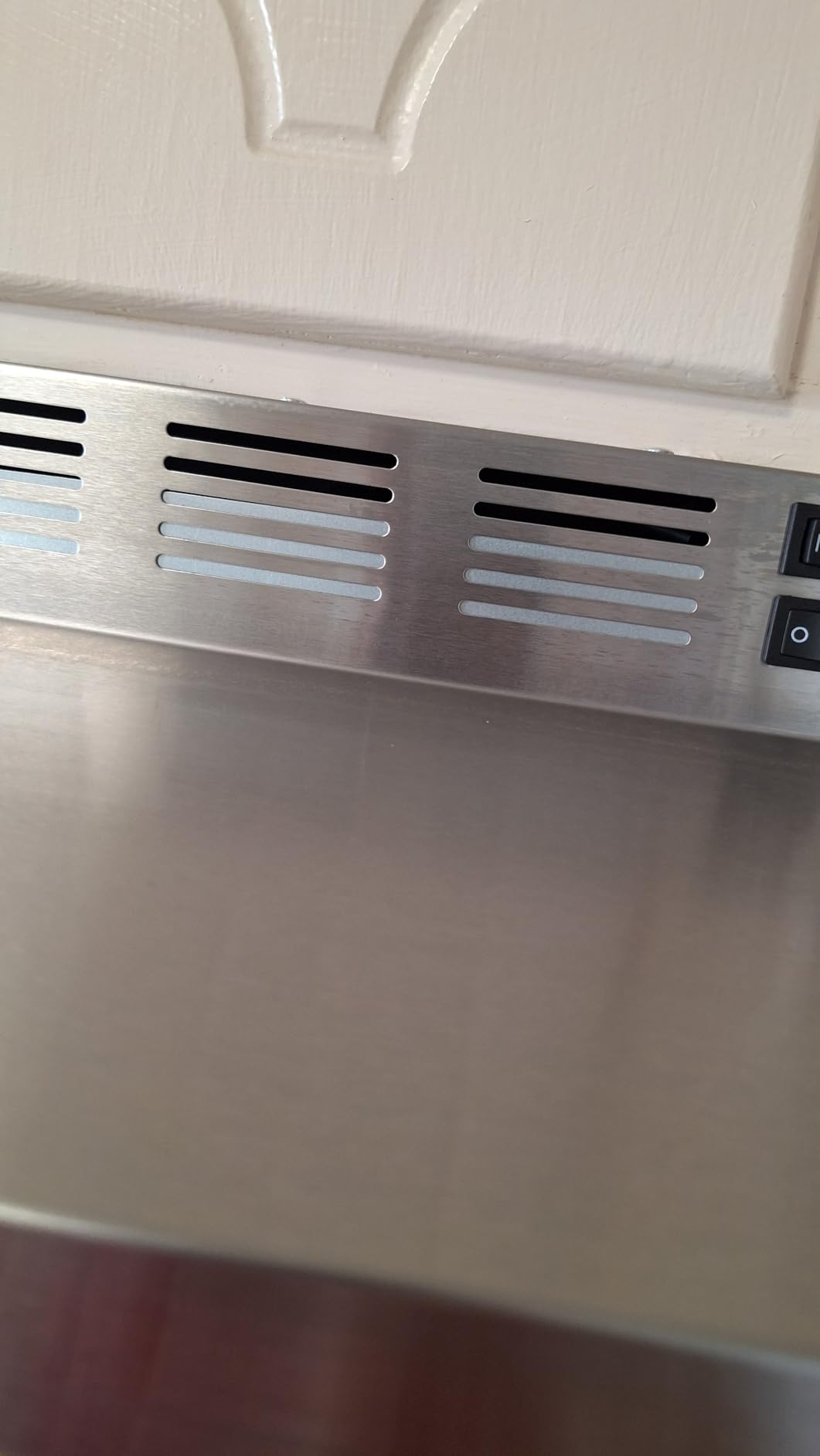 Range Hood 36 inch Under Cabinet, Ducted/Ductless Kitchen Hood 280CFM, Stainless Steel Vent Hood with Rocker Button Control, Stove Hood with 2 Speeds Fan, Bright LED Light customer photo 2
