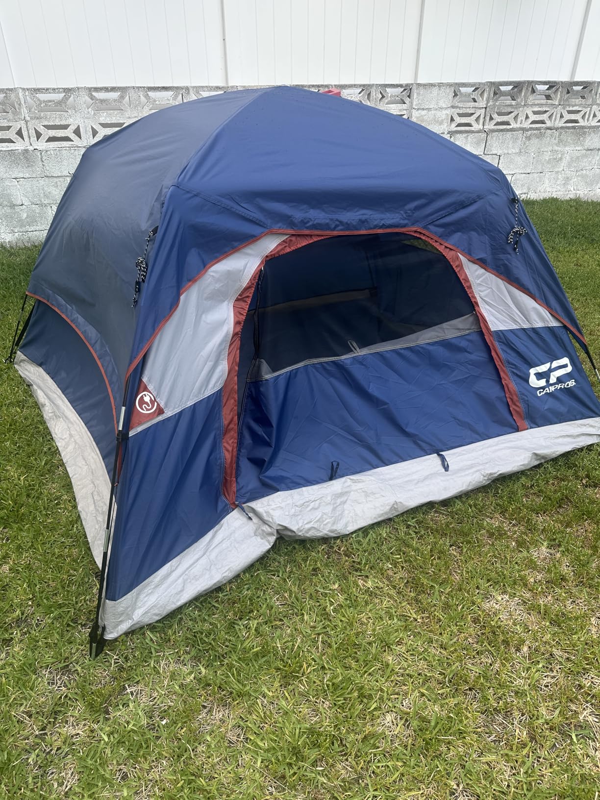 Tents for Camping 4 Person Tent Waterproof Windproof Double Layer Camping Tent, Easy Setup Dome Tent with Large Mesh Windows & Wider Door for Outdoor Camping & Hiking customer photo 2
