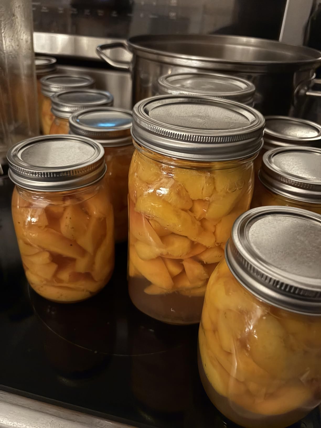 Wide Mouth Mason Jars 32 oz, 12 Pack Clear Glass Mason Jars with Airtight Lids and Bands, Quart Canning Jars for Preserving, Canning, Meal Prep, Pickling customer photo 1