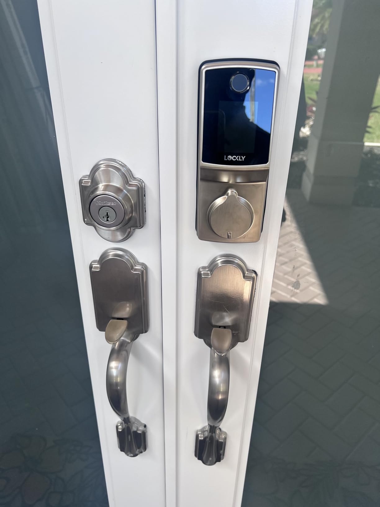Lockly Secure Pro (Latest Version), Smart Lock with Built-in Wi-Fi, New-Gen Fingerprint Door Lock, Keyless Entry Deadbolt, PIN Genie Keypad, Auto Lock, App Remote Control, Easy Installation customer photo 2