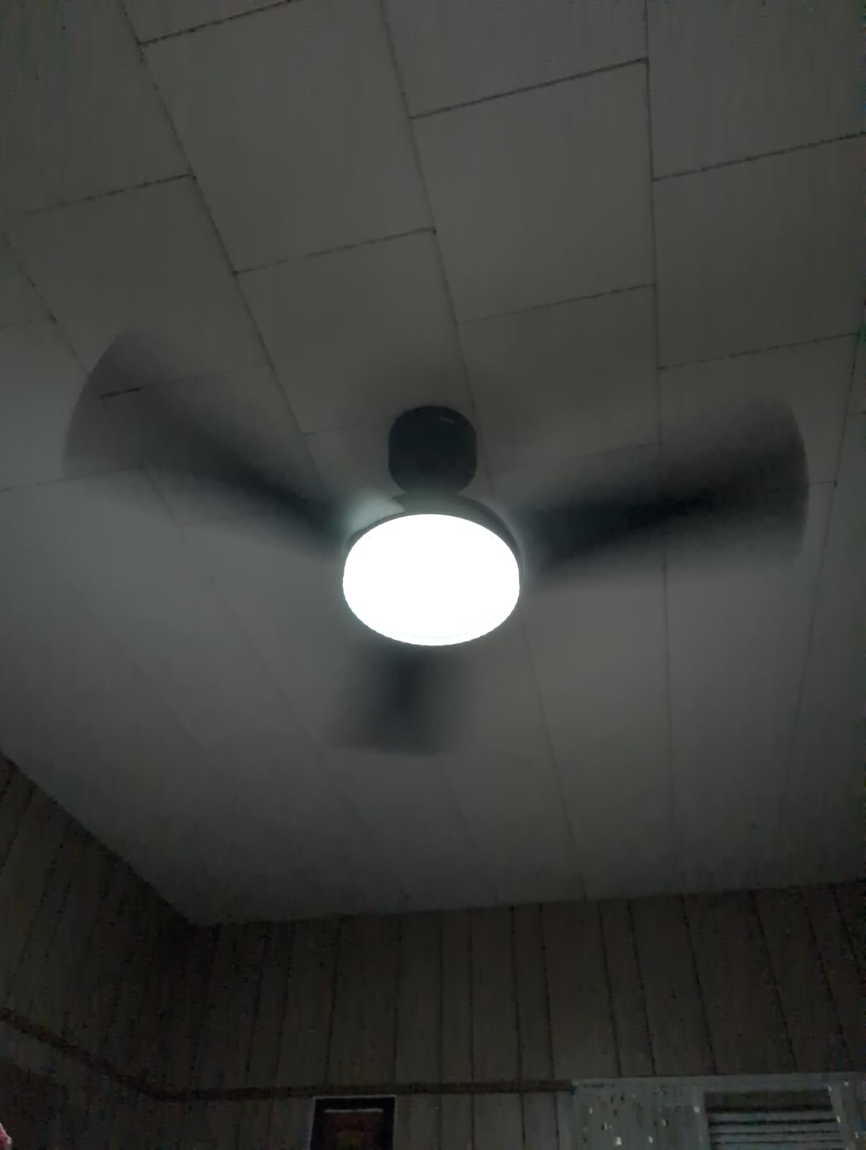 Dreo Smart Ceiling Fans with Lights, 42 Inch Black Ceiling Fan, 12 Speeds & 3 Fan Modes, Stepless Color Tones, Dimmable LED Light, 1-12H Timer, Quiet DC Motor, Remote/APP/Alexa/Wall Switch Control customer photo 2