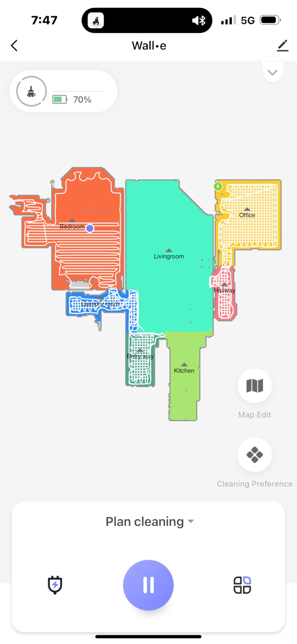 Redkey MGC500 Robot Lawn Mower with 393ft Boundary Wires for 0.12 Acre (1/8 Acre), 45% Slope, 70Mins Runtime, Auto Recharge, Automatic Robotic Lawn Mower w/Precise Location & Breakpoint Detection customer photo 2
