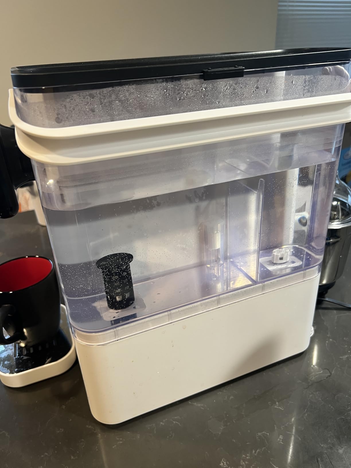 SimPure Y9A UV Countertop Reverse Osmosis Water Filter, Alkaline Remineralization 300 GPD 6 Stage Purification, RO Water Filtration System, Super Fast Filtering Portable Water Purifier customer photo 2