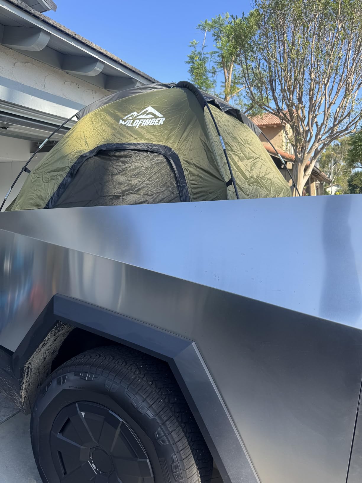 Truck Bed Tent, Waterproof PU3000mm Pickup Truck Tent for Camping Bed, 2-3 Person Sleeping Truck Tent, Portable for Car Camping customer photo 1