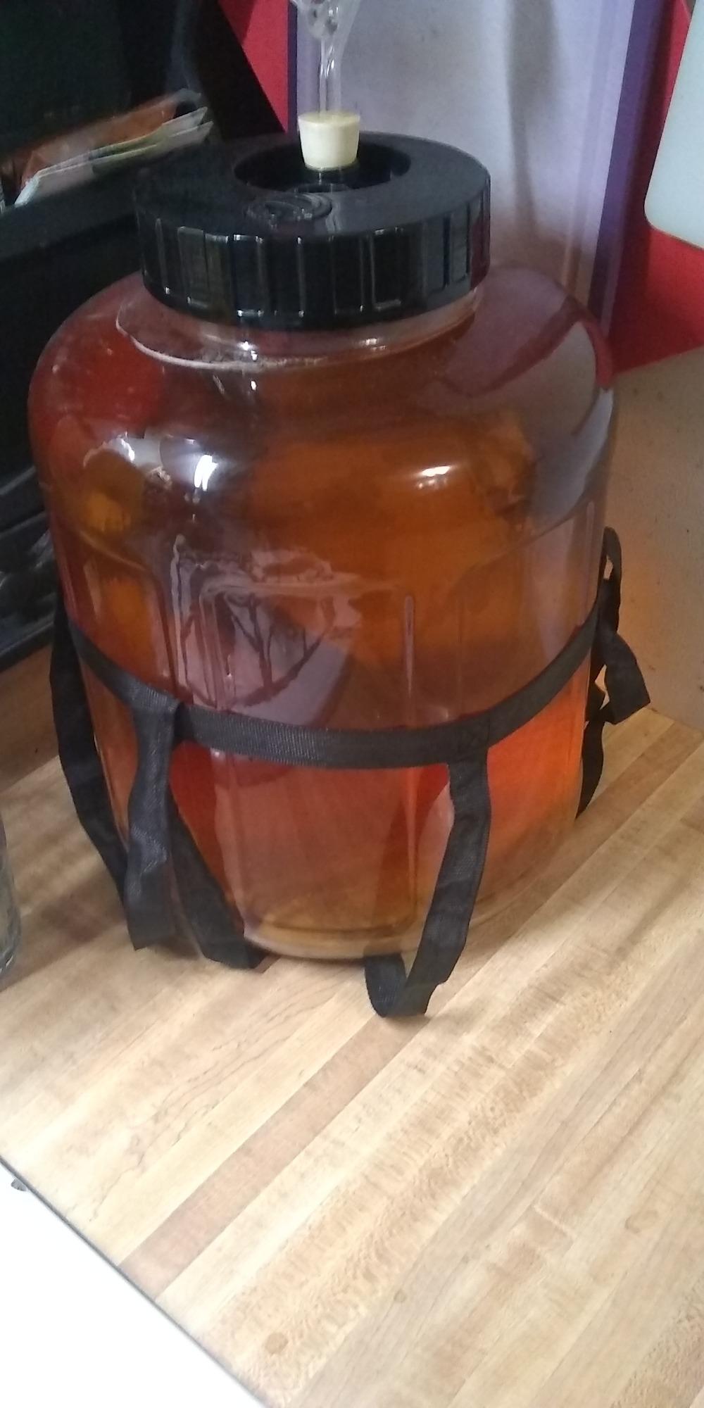 Kegco 6.5 Gallon Wide Mouth Glass Carboy Fermenter Homebrew Beer & Wine Making customer photo 2