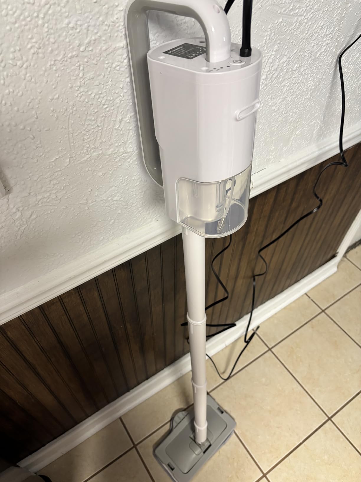 LABIGO 10-in-1 Steam Mop with Detachable Handheld Steamer, 350ml Tank, 10s Heat-Up, 248°F Steam Cleaner, 3-Level Control and Swivel Head for Floors, Carpets, Tiles, BBQ grill Multi-Surface Clean White customer photo 1