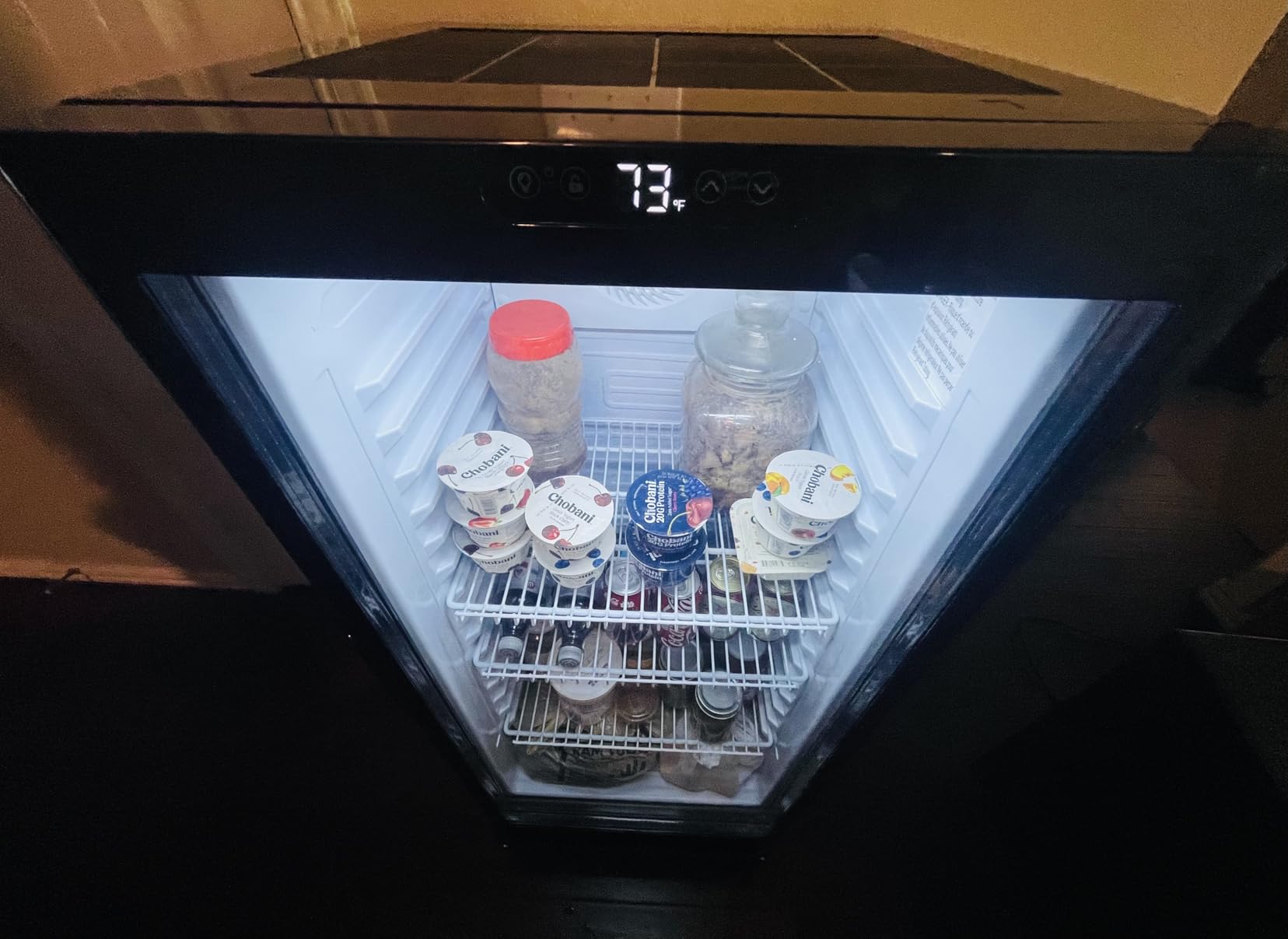 6 Cu.Ft Commercial Refrigerators, Display Fridge with Double-Tempered Glass Door, Beverage Cooler for Bar, Office, Restaurant, Outdoor Beverage Refrigerator with Locking, Key & LED customer photo 1
