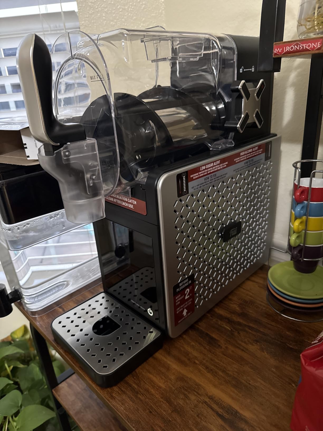 Fiii Slushie Machine 92 oz, Slushy Machine for Home, 6 Preset Programs, Quiet Operation, LED Display, Auto-Clean, No Ice Needed, Perfect for Milkshakes, Margarita Smoothie, Frappes and More customer photo 1