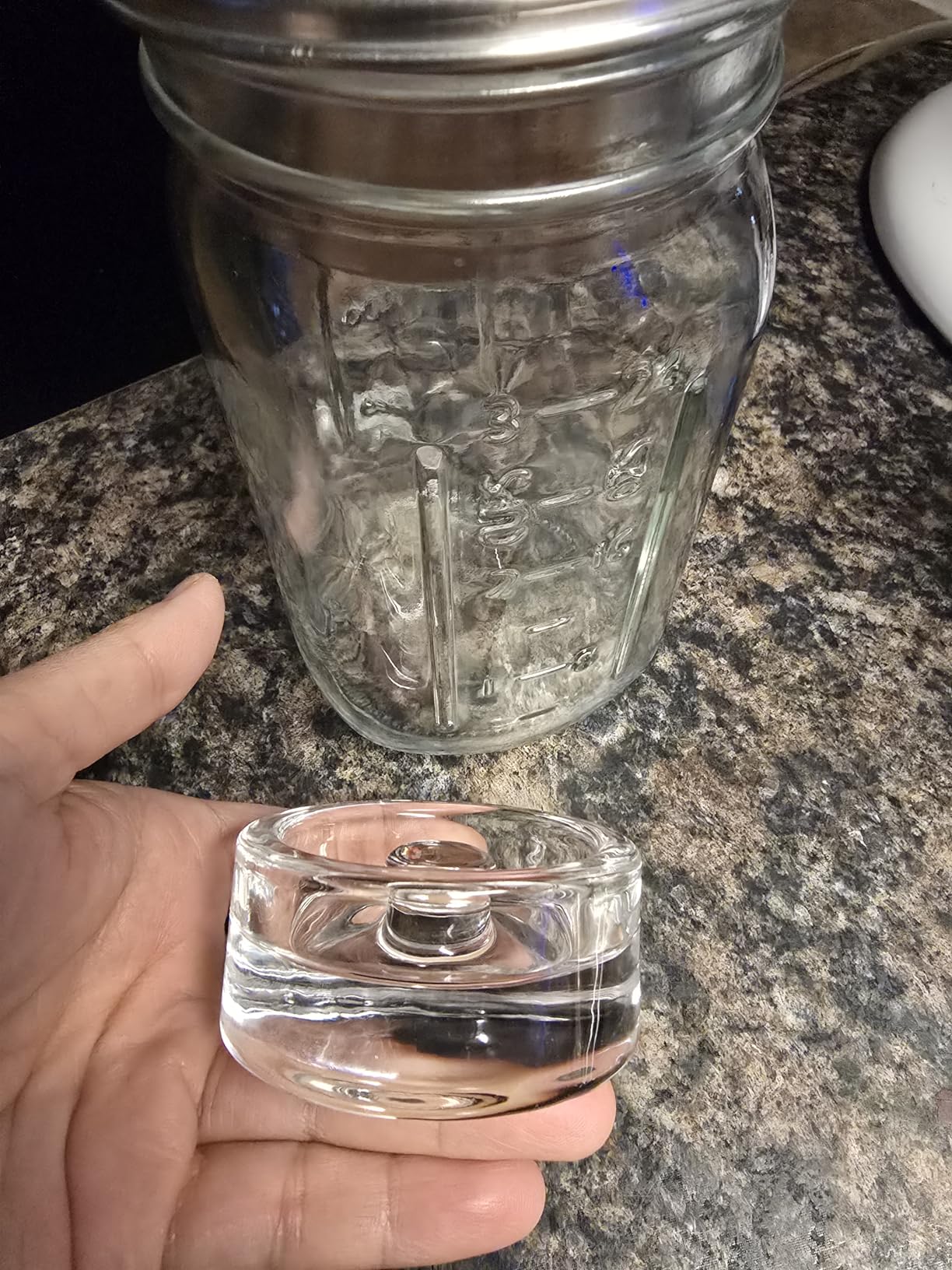 32 oz Mason Jar Fermentation Kit, 2 Pack Fermentation Jars, Fermentation Lids, Fermenting Weights and Airlocks, Complete Fermenting Kit for Making and Storing Sauerkraut(Pack of 2) customer photo 1