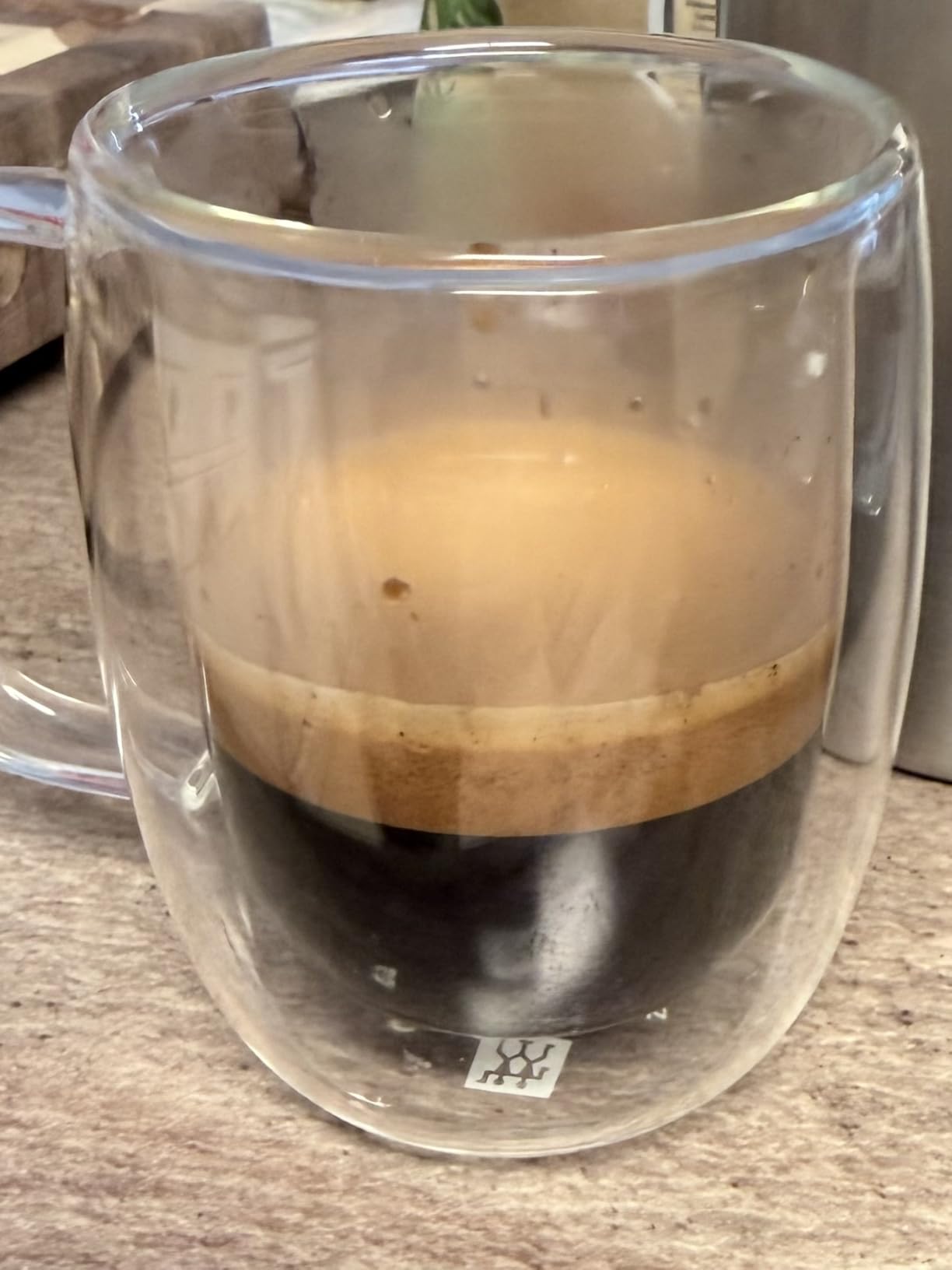 Normcore 54mm Bottomless Portafilter, Naked Portafilter Fits Breville Sage Barista Express Machines, 18g Filter Basket Included, Genuine American Walnut Handle customer photo 1