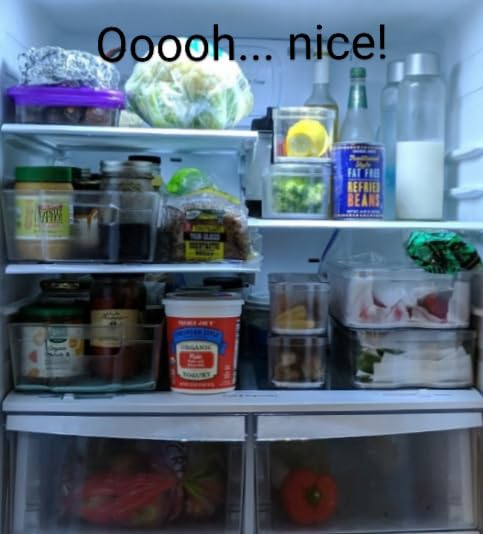 Fridge Organizers and Storage, 6 Pack Clear Freezer Organizer Bins with Lids for Kitchen, Pantry, Refrigerator, Food, Fruit, Vegetable Storage customer photo 2