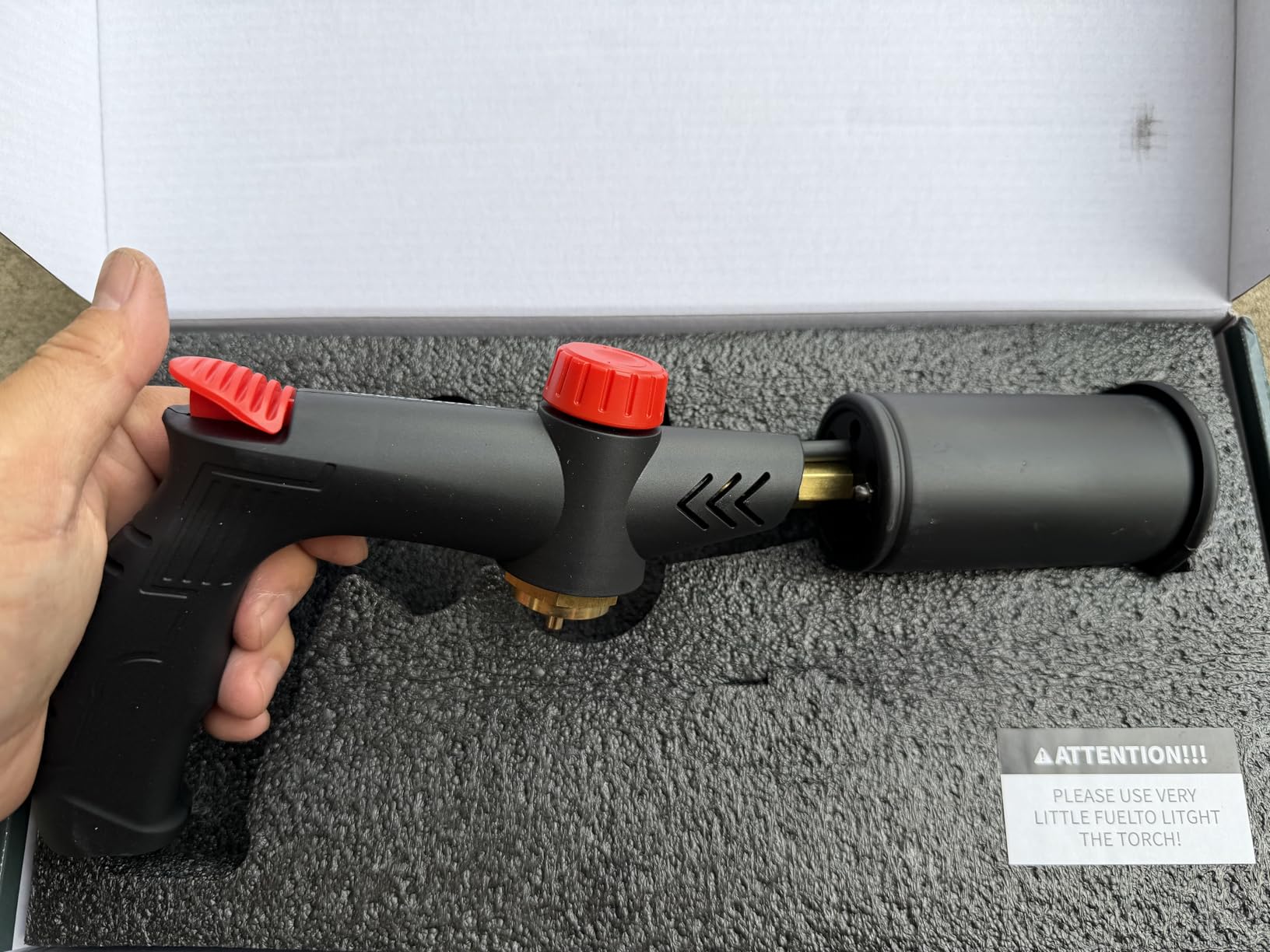 CAMPINGMOON Propane Torch Kitchen Cooking Torch MT-5300 (Gas fuel not included) customer photo 2
