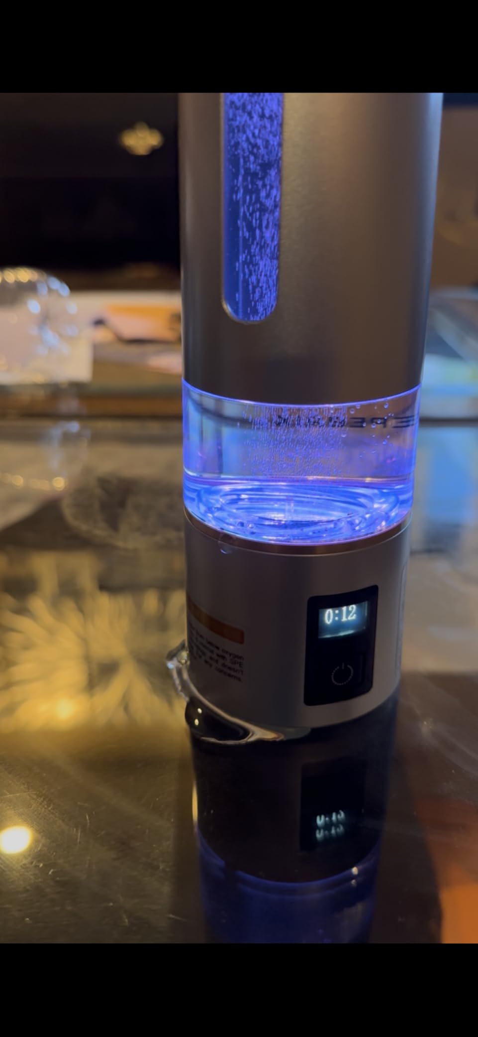 Hydrogen Water Bottle Generator-Up to 8100 PPB Molecular Hydrogen, 12-Hour Hydrogen Retention, IHSA Certified SPE/PEM Tech, Portable Hydrogen Bottle, Healthy Gift (Platinum) customer photo 2