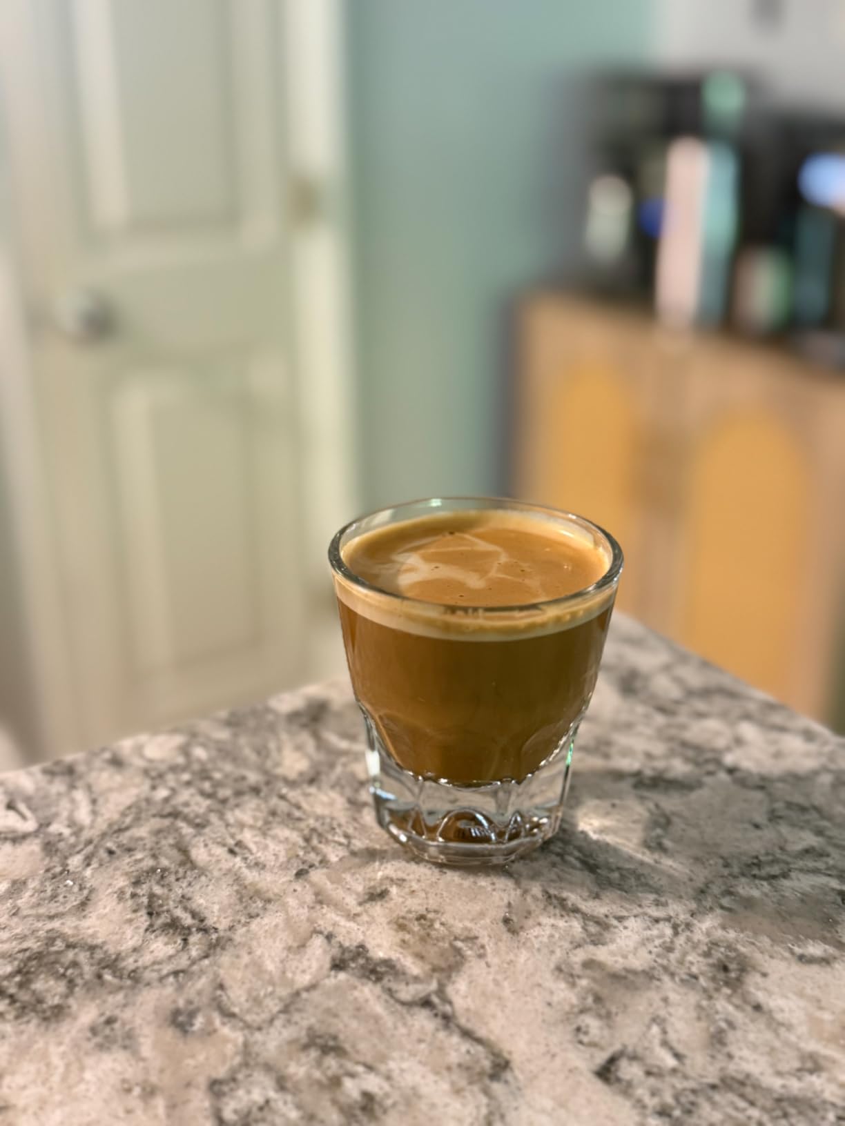 Premium Professional Barista Glassware, 4.5 oz (Set of 6) - Heat-Treated Tempered Rim Espresso Cups - Crystal Clear & Durable Small Tumblers for Elegant Cortado and Macchiato Shots customer photo 1