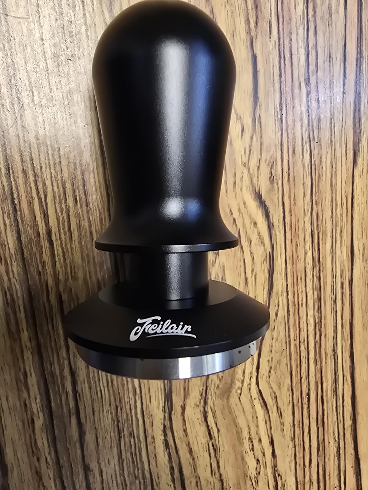 54mm Espresso Tamper, Triple Spring Loaded Tamper, Coffee Tamper with Stainless Steel Ripple Base, Self Leveling Tamper for Barista, Compatible with 53mm/54mm Breville Portafilter customer photo 2
