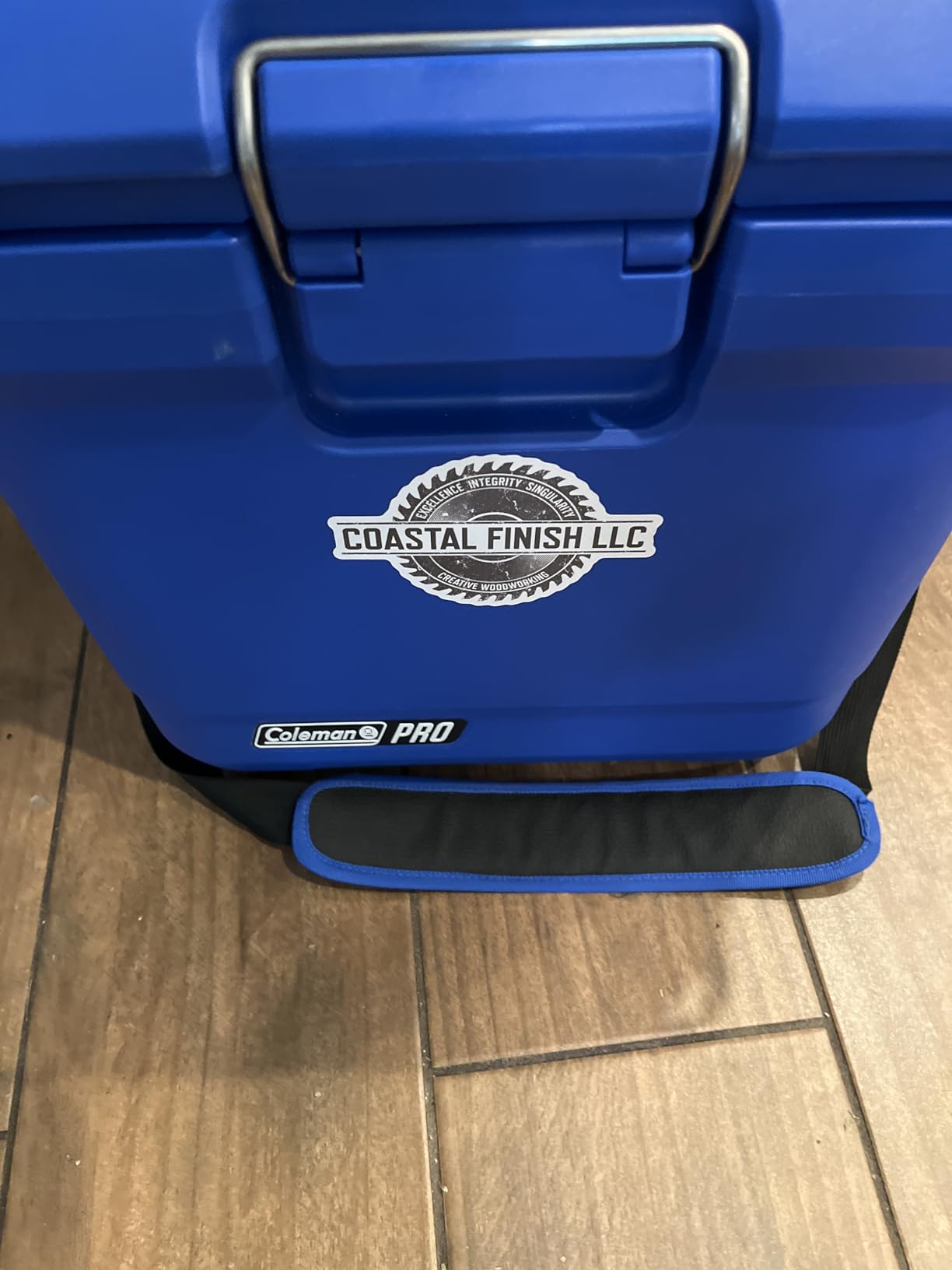 Coleman Pro Heavy-Duty 55qt Wheeled Ultra-Light Premium Hard Cooler, Extra-Thick Insulation Keeps Ice up to 5 Days, 92-Can Capacity, Heavy-Duty Wheels customer photo 2