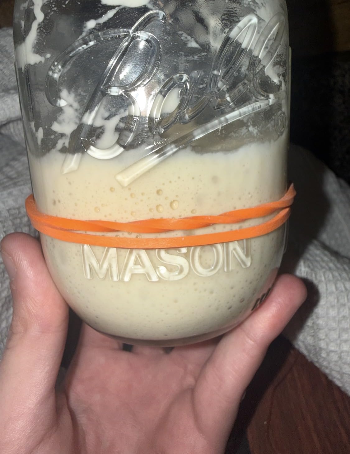 Sourdough Starter Warmer Mat - 24H Timer - Precise 1°F Thermostat Control (70-100°F) - Smart Memory Warming On/Off - Fits Jars Up to 40oz - Perfect for Home Baking (Black) customer photo 1