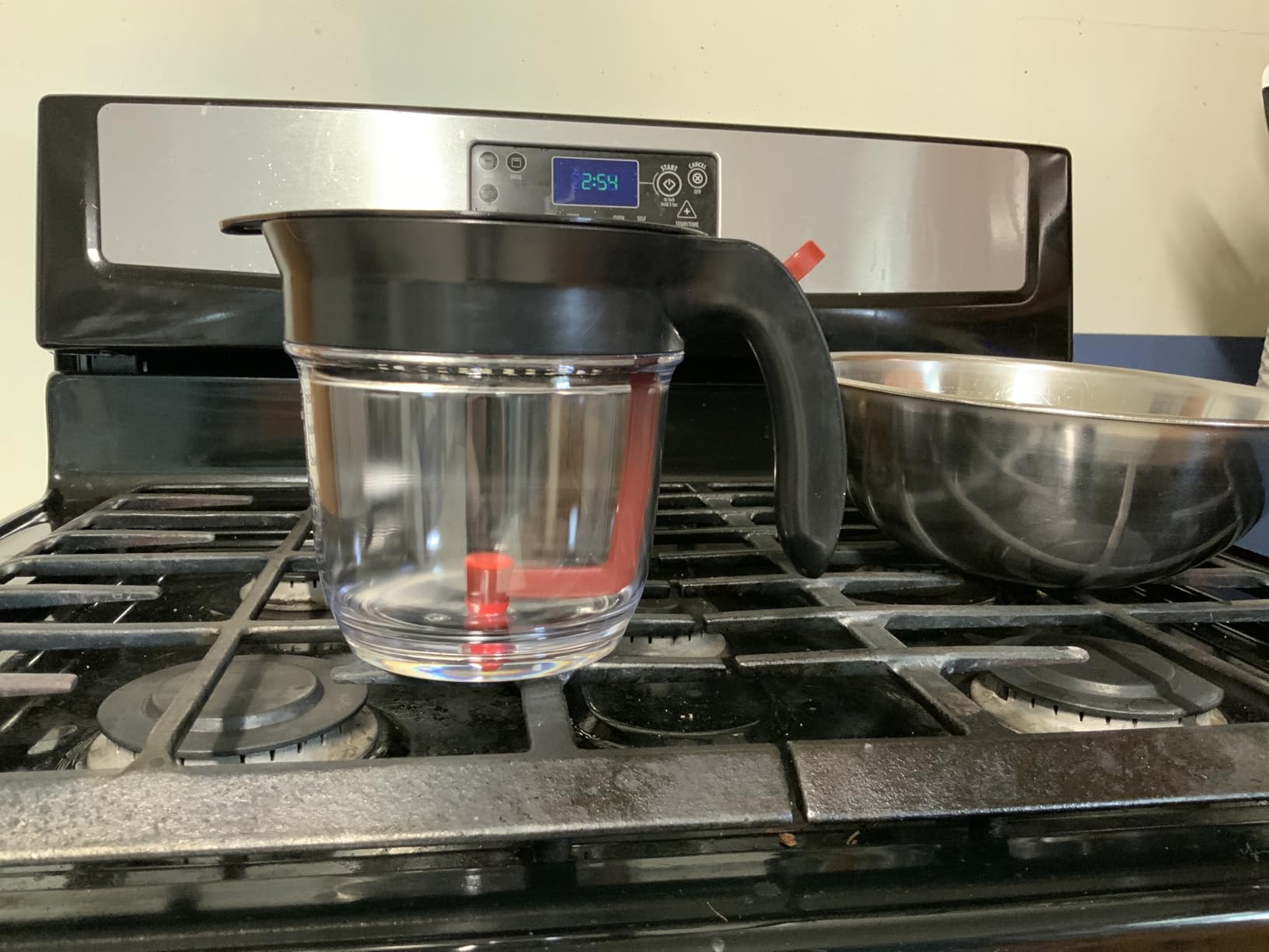 Fat Separator with Strainer and Bottom Release 33 oz Gravy Grease Separator for Cooking Healthier Gravy customer photo 1