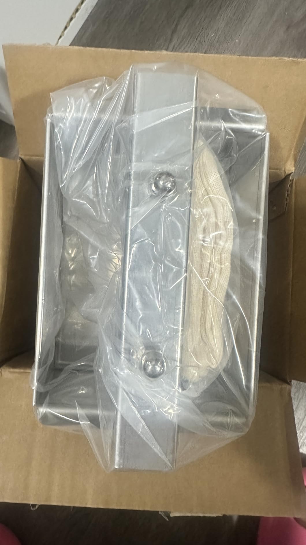 Tofu Press -304 Stainless Steel Cheese Press, Paneer Make and Vegetarian Tofu Press, Heavy Pressure Adjustable,BPA Free, Dishwasher Safe for tofu Maker and ham Press,Meat pressing (6.3*4.7*4.8 in) customer photo 2